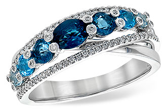 A236-09626: LDS RG 1.06 BLUE TOPAZ 1.25 TGW