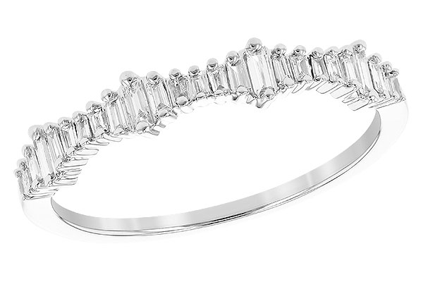 A318-88699: LDS WED RG .20 TW BAGUETTES