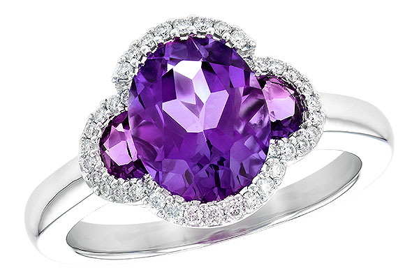 A319-74117: LDS RG 2.44 TW AMETHYST 2.60 TGW