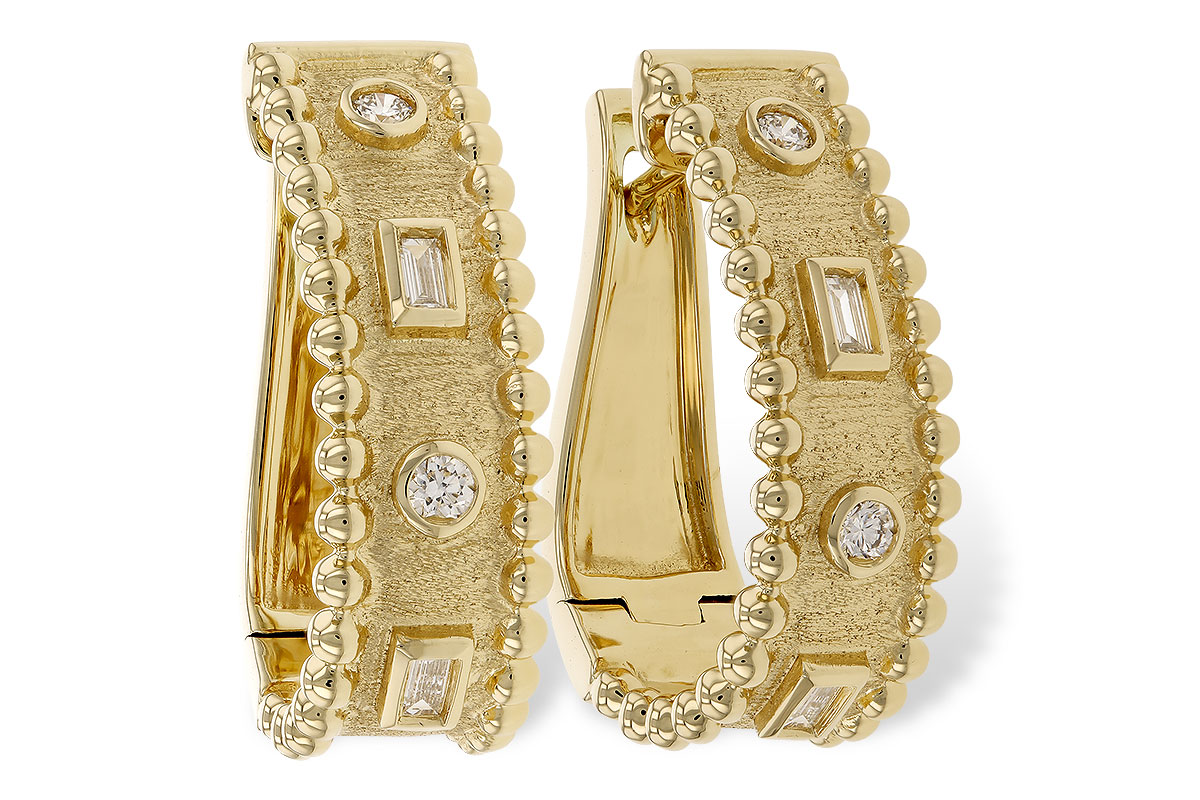 A319-79599: EARRINGS .09 BAG .18 TW