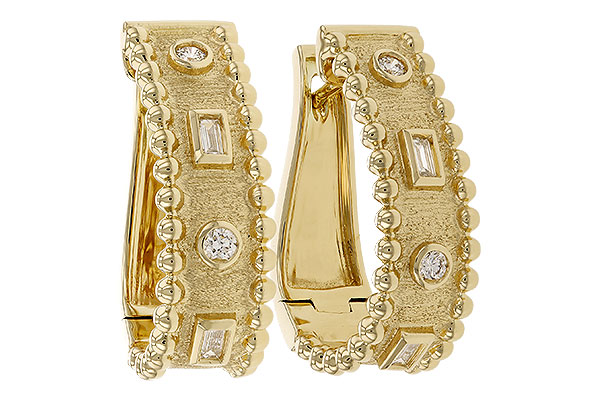 A319-79599: EARRINGS .09 BAG .18 TW