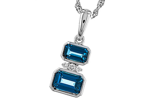 A320-65971: NECK .95 TW LONDON BLUE TOPAZ .98 TGW