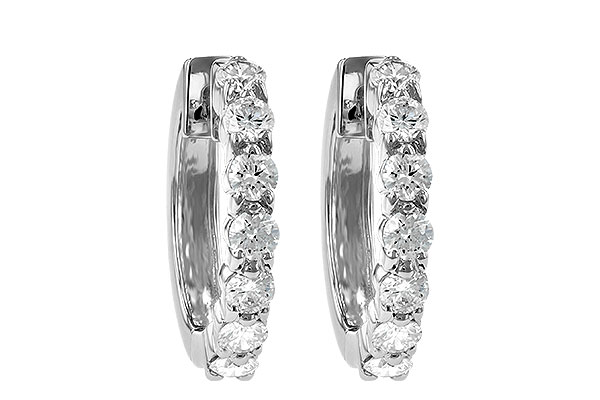 B231-57753: EARRINGS 1.00 CT TW