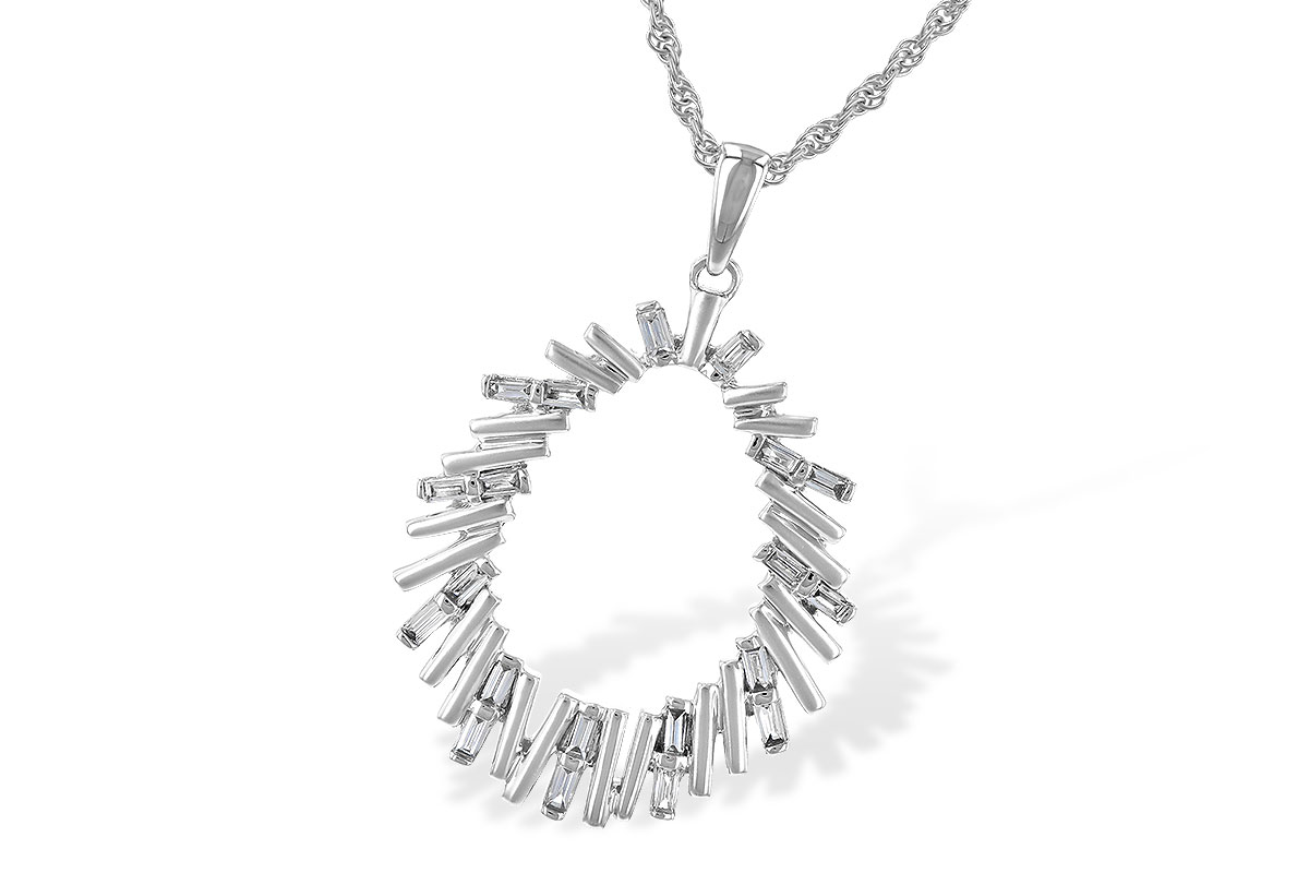 B236-14108: NECK .24 TW BAGUETTE DIAS