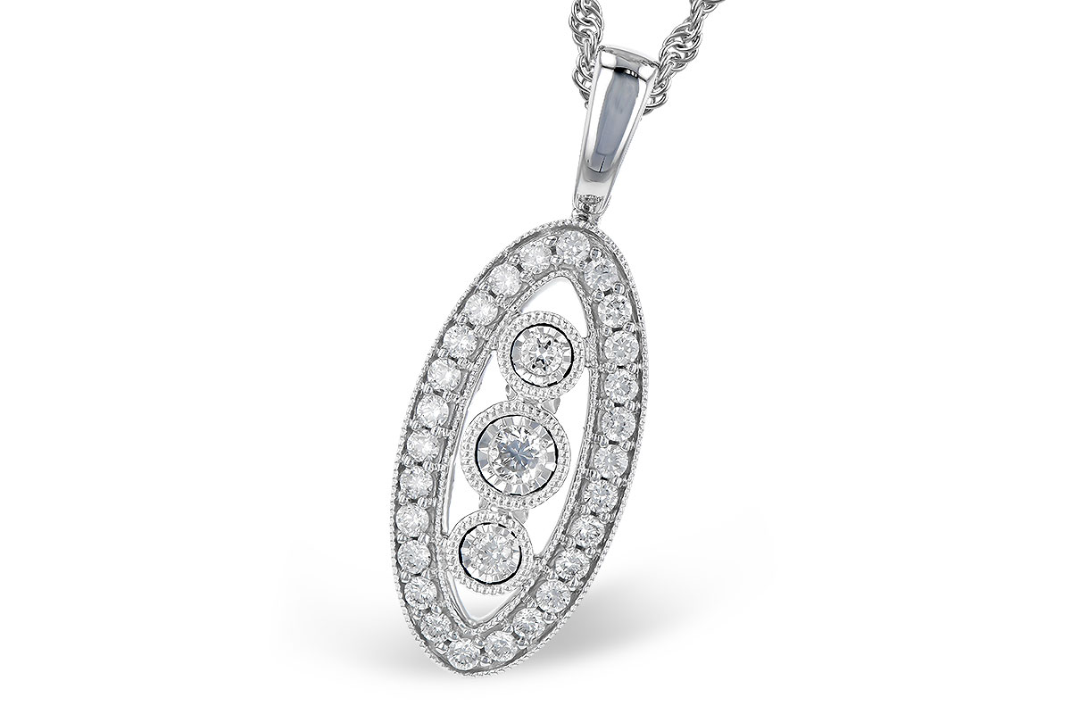 B318-83262: NECKLACE .34 TW