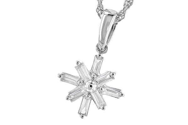 B318-86889: NECK .14 TW BAGUETTES