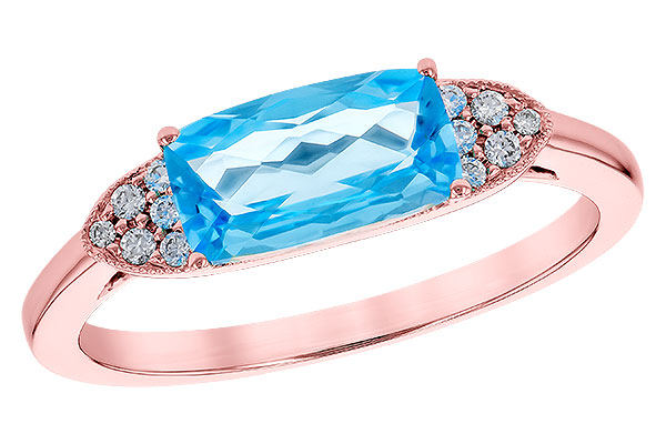 B319-73189: LDS RG 1.44 BLUE TOPAZ 1.52 TGW