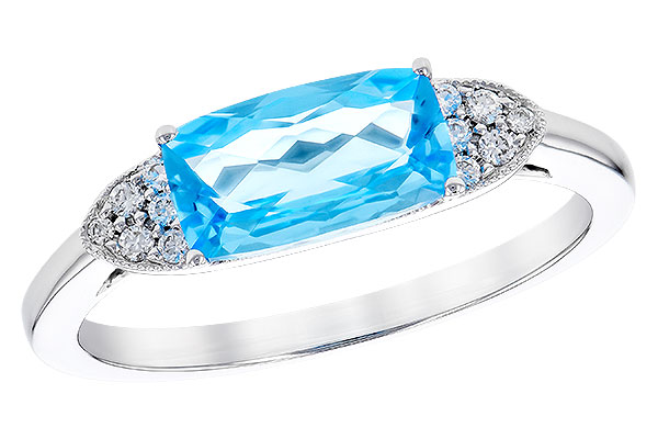 B319-73189: LDS RG 1.44 BLUE TOPAZ 1.52 TGW