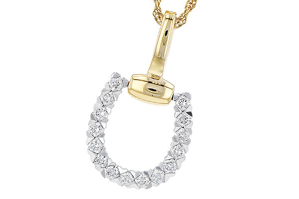 B319-73244: NECKLACE .32 TW