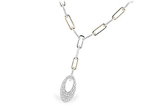 B319-76826: NECKLACE 1.05 TW