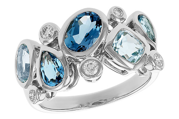 B319-78644: LDS RG 2.57 BLUE TOPAZ TW 2.75 TGW