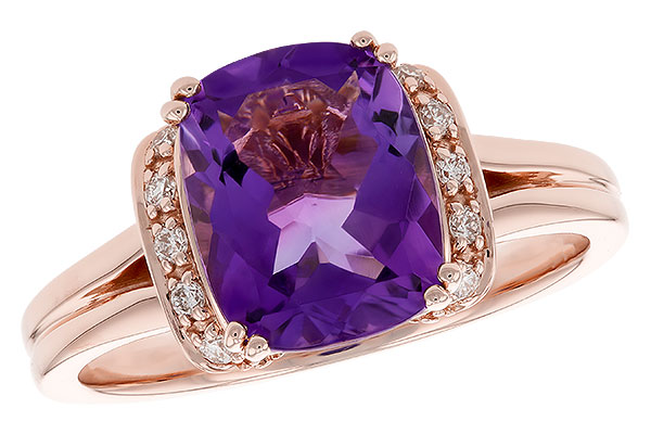 B319-79589: LDS RG 2.33 AMETHYST 2.42 TGW (10x8MM AMY)