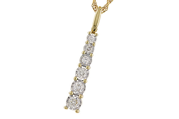 B319-81380: NECKLACE .25 TW