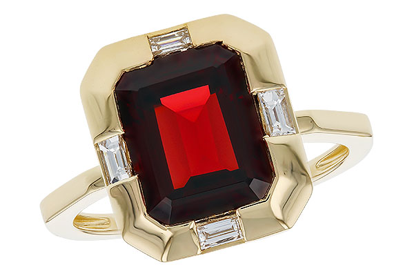 B320-67789: LDS RG 3.65 GARNET 3.82 TGW (10x8MM GAR)