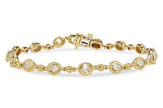B320-71444: BRACELET 1.25 TW OVAL DIAS (7")