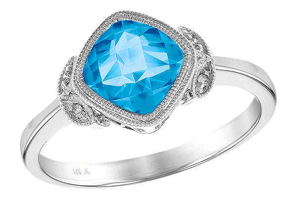 C232-52317: LDS RG 1.63 BLUE TOPAZ 1.65 TGW