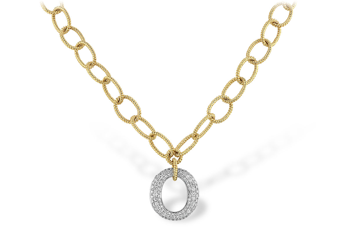 C236-10489: NECKLACE 1.02 TW (17 INCHES)