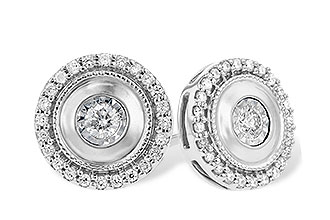 C318-83235: EARRINGS .30 TW