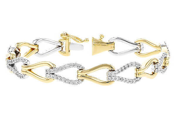 C319-75017: BRACELET 1.90 TW