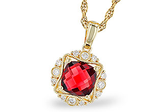 C319-75044: NECK 1.70 GARNET 1.85 TGW