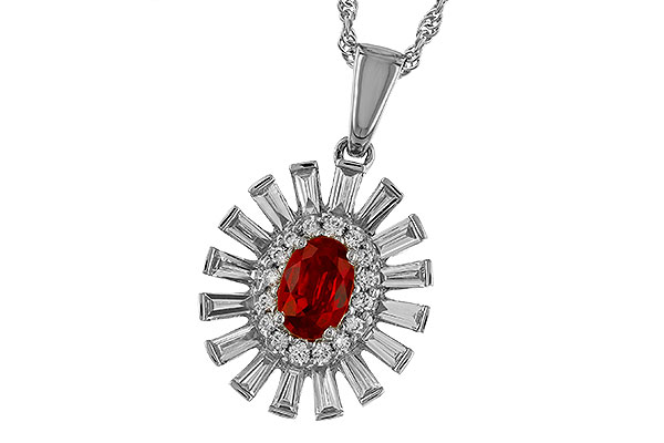 C319-80489: NECK .58 RUBY TW 1.10 TGW (6x4MM RUBY)