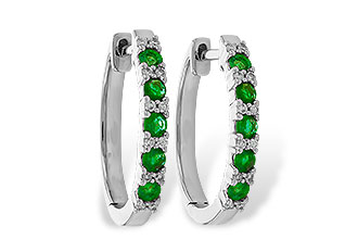 C319-80517: EARR .40 EMERALD .50 TGW