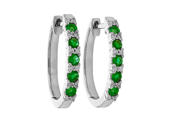 C319-80517: EARR .40 EMERALD .50 TGW