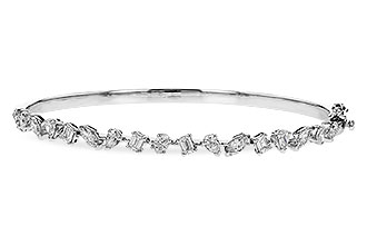 C319-80535: BANGLE 1.70 TW FANCY CUT DIAS
