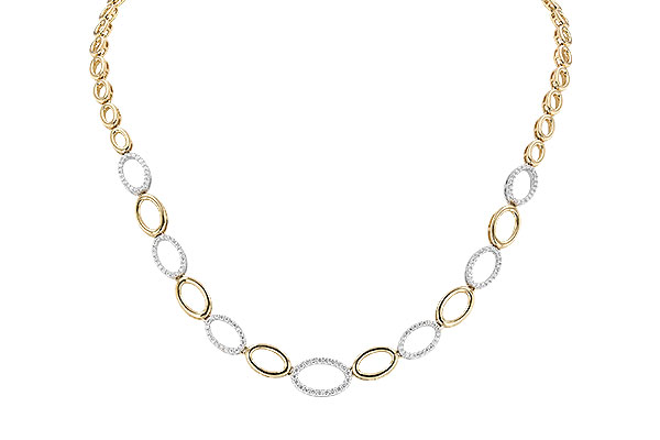 C319-81398: NECKLACE 1.00 TW (17")