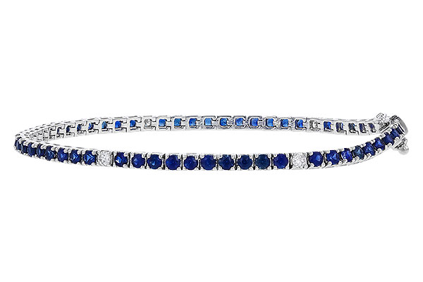 C320-65071: BRACELET 3.27 TW SAPP 3.52 TGW (7")