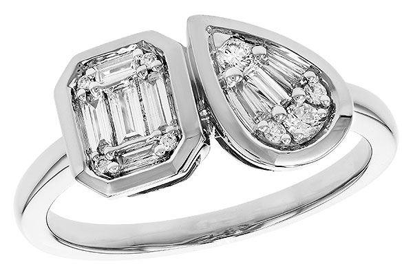 C320-71435: LDS DIA RG .17 TW BAGUETTE .25 TW