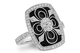 D046-14144: LDS ONYX & DIA RG .44 TW