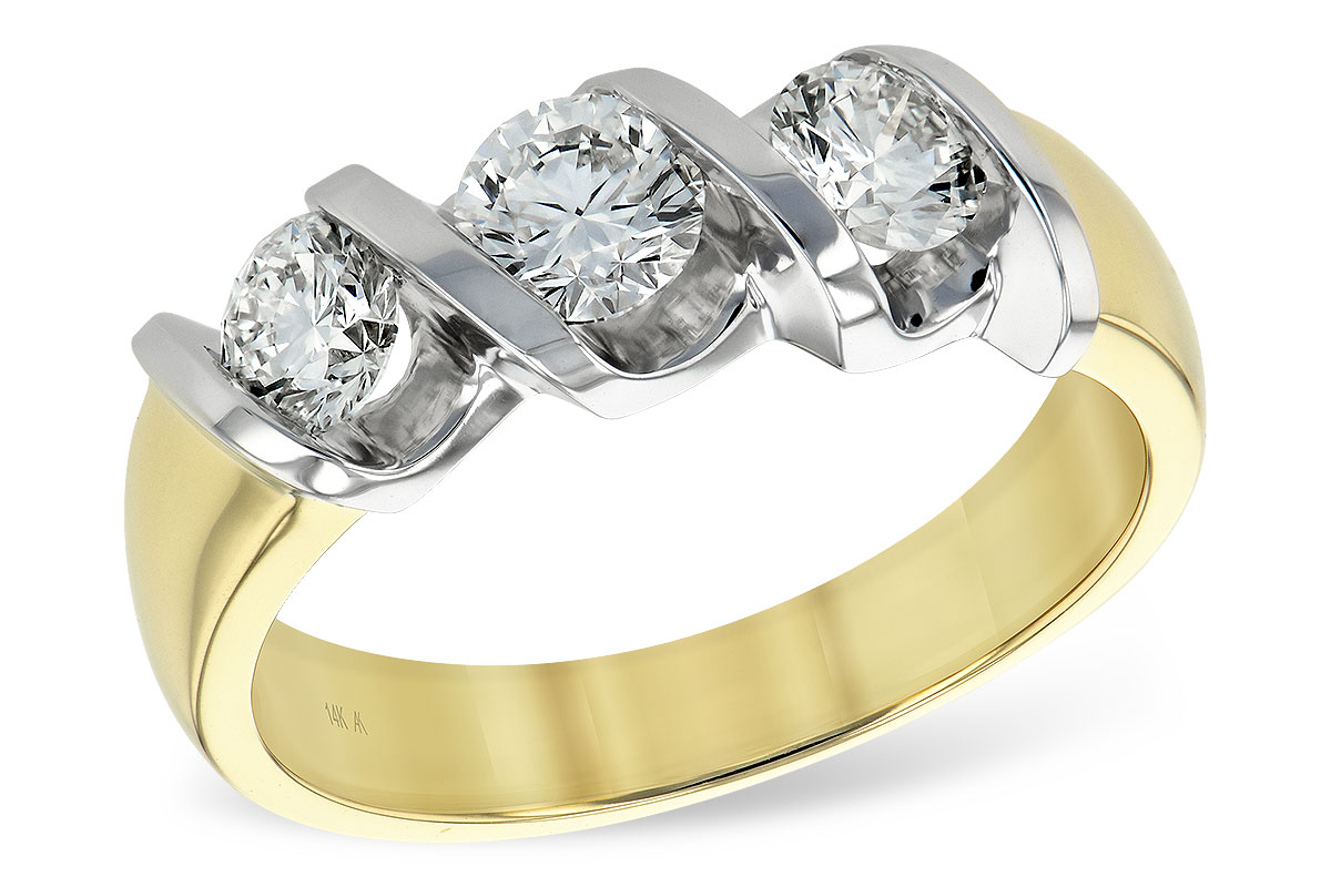D138-88644: LDS WED RG .40 BR 1.00 TW
