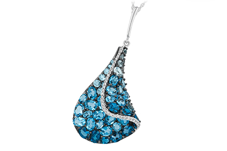 D233-41407: NECK 4.81 BLUE TOPAZ 4.94 TGW
