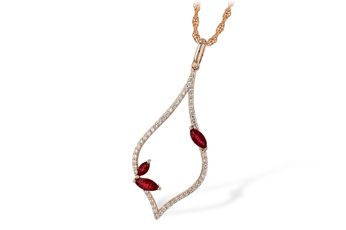 D236-09598: NECK .36 RUBY .56 TGW