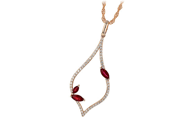 D236-09598: NECK .36 RUBY .56 TGW