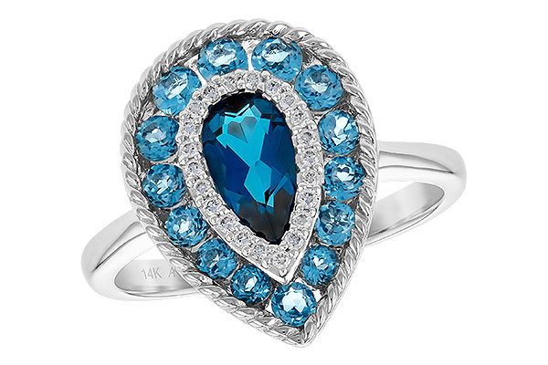 D236-13262: LDS RG 1.52 TW BLUE TOPAZ 1.60 TGW