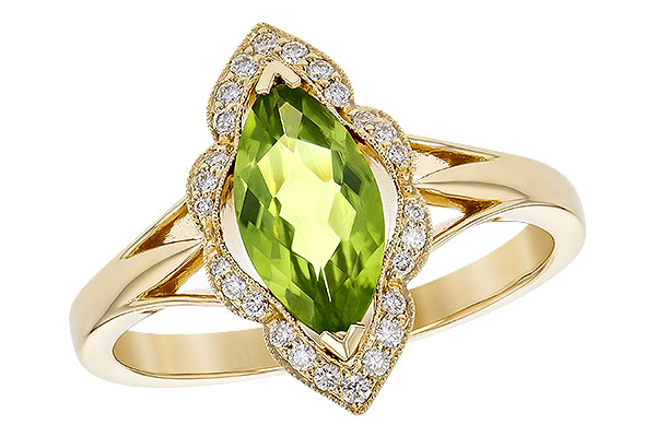 D236-15071: LDS RG .94 PERIDOT 1.05 TGW