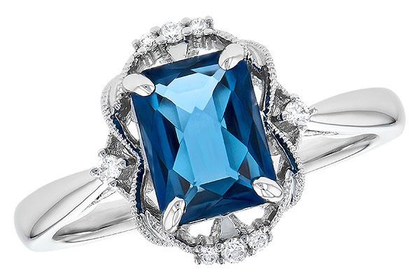 D318-85035: LDS RG 1.70 LONDON BLUE TOPAZ 1.76 TGW