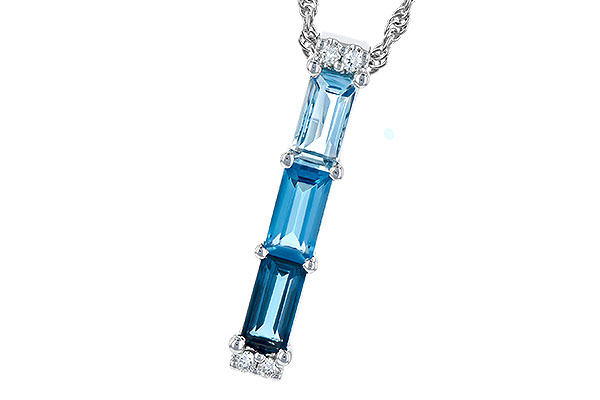 D318-85053: NECK 1.26 BLUE TOPAZ 1.30 TGW