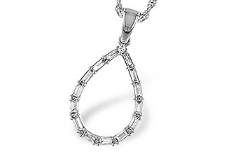 D320-69571: NECKLACE .27 BAG .28 TW