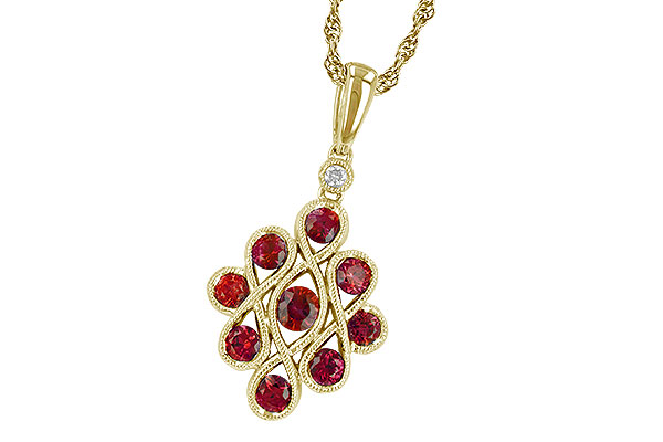E232-47798: NECK .85 RUBY .87 TGW