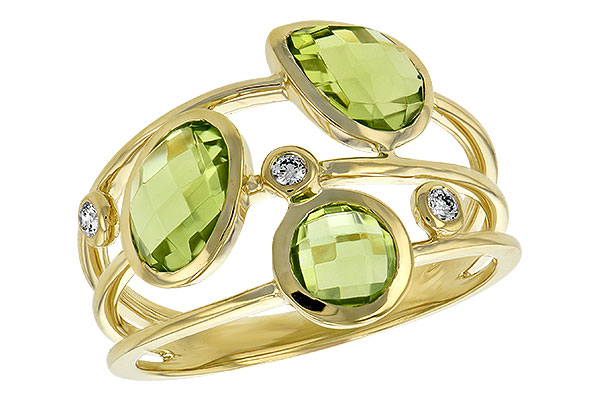 E235-22344: LDS RG 2.45 PERIDOT 2.50 TGW