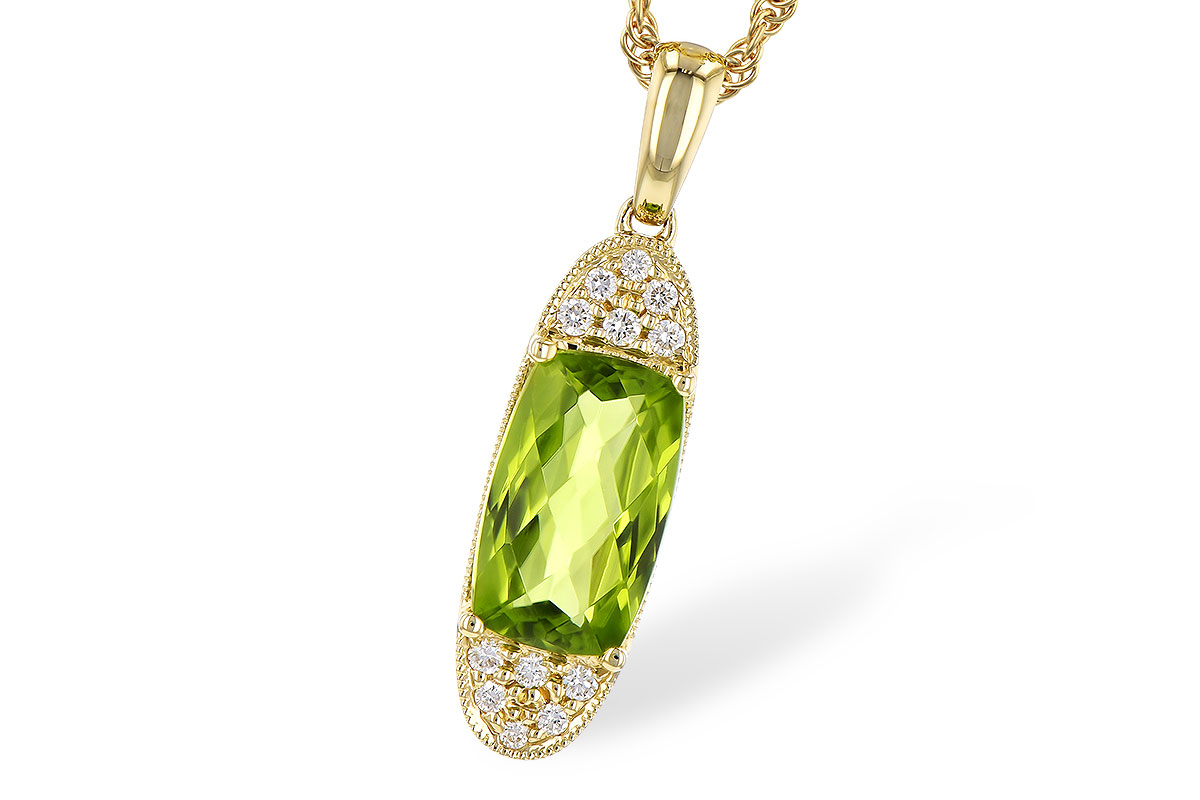 E318-89562: NECK 1.90 PERIDOT 2.00 TGW