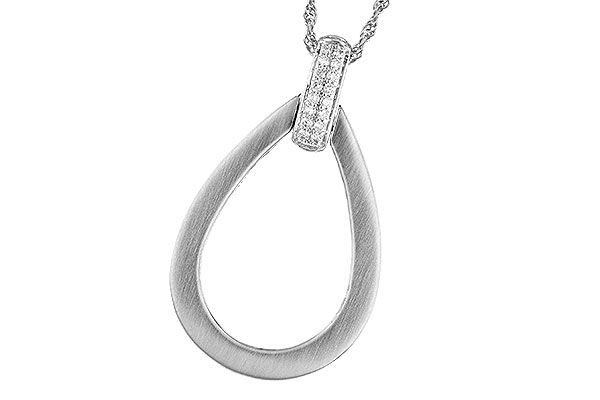 E319-75980: NECKLACE .14 TW