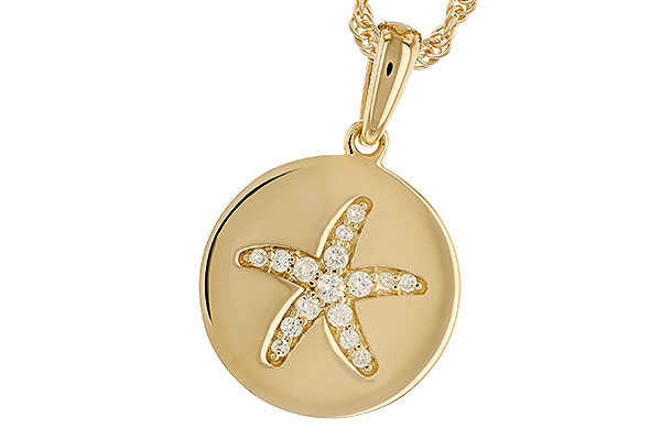 E319-78662: NECKLACE .11 TW