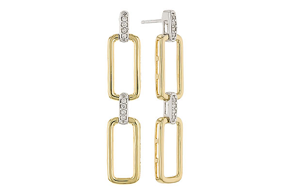 E319-79589: EARRINGS .08 TW