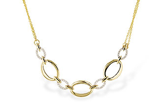 E320-65016: NECKLACE .50 TW (18")