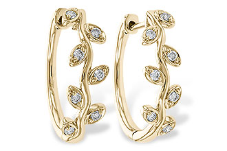 E320-65971: EARRINGS .25 TW