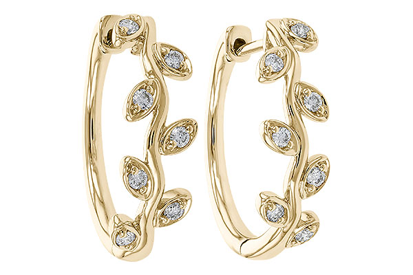 E320-65971: EARRINGS .25 TW